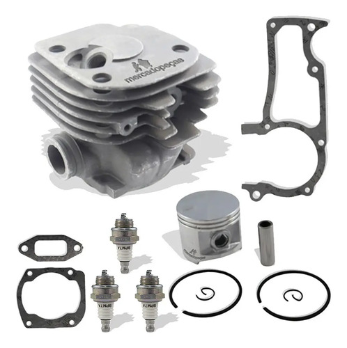 Kit cilindro pistão para motosserra Husqvarna 371, 372