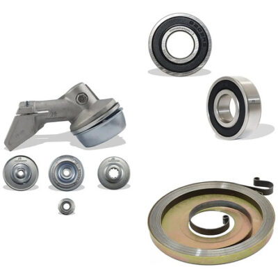 Kit transmissão 2x rolamento partida para roçadeira Stihl FS120, FS200, FS44, FS55, FS80, FS85, KA85, Husqvarn