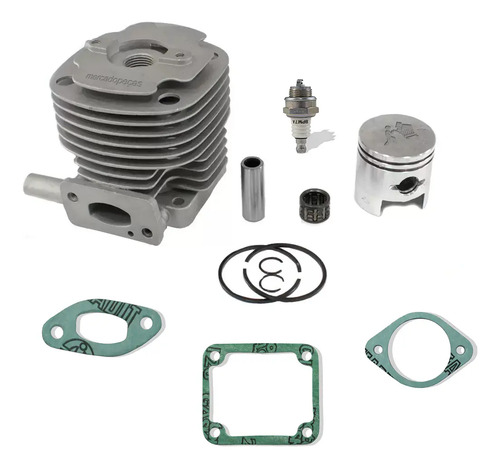 Kit cilindro juntas gaiola vela para roçadeira Shindaiwa C35, BP35, C350, R35F, T350, C35LA