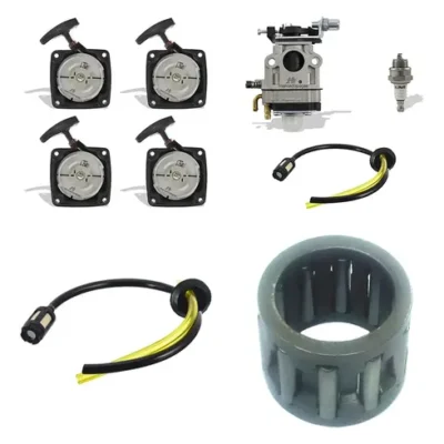 Kit tampa carburador 2x mangueira para roçadeira Toyama RT43L 43cc