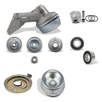 Kit transmissão pistão rolamento partida tampa para roçadeira Stihl FS120 FS44 FS55 FS80 FS85 KA85 Husqvarna