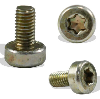 Parafuso Torx 5x10 para roçadeira Branco, Ferrari, Garthen, Intertec, Kawashima