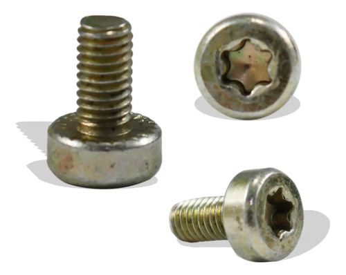 Parafuso Torx 5x10 para roçadeira Branco, Ferrari, Garthen, Intertec, Kawashima