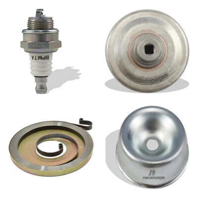 Kit vela embreagem partida tampa para roçadeira Stihl FS160