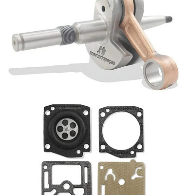 Kit virabrequim reparo carburador para motosserra Stihl MS038 MS380 MS381