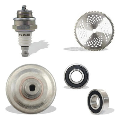 Kit 2x vela lâmina embreagem rolamento para roçadeira motosserra Husqvarna Stihl
