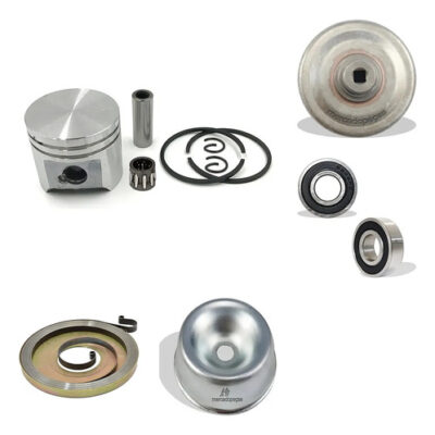 Kit pistão embreagem rolamento partida tampa para roçadeira Stihl FS220, FR220