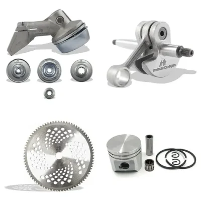 Kit transmissão virabrequim lâmina pistão para roçadeira Stihl FS120 FS200 FS44 FS55 FS80 FS85 KA85 Husqvarna