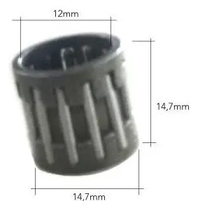 Gaiola do pistão para motosserra Husqvarna 162, 268, 359, 362, 372 - Imagem 3