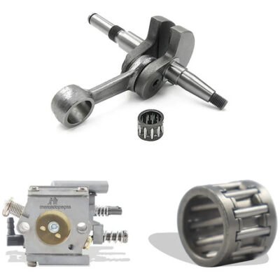 Kit virabrequim, carburador 2x rolamento para motosserra Stihl MS038, MS380, MS381, MS382