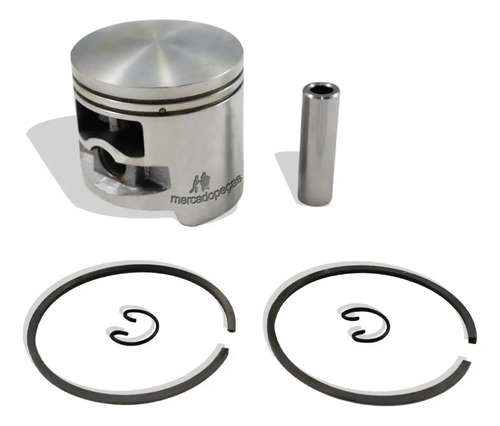 Kit pistão anéis pino 58mm para motosserra Stihl MS070, MS076