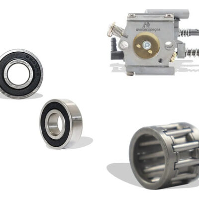 Kit 2x rolamento carburador para motosserra Stihl MS038, MS661