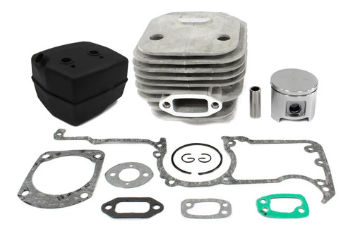 Cilindro completo juntas escape para motosserra Husqvarna 61 Nova - Imagem 2