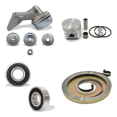 Kit transmissão pistão rolamento partida para roçadeira Stihl FS120 FS200 FS44 FS55 FS80 FS85 KA85 Husqvarna 1