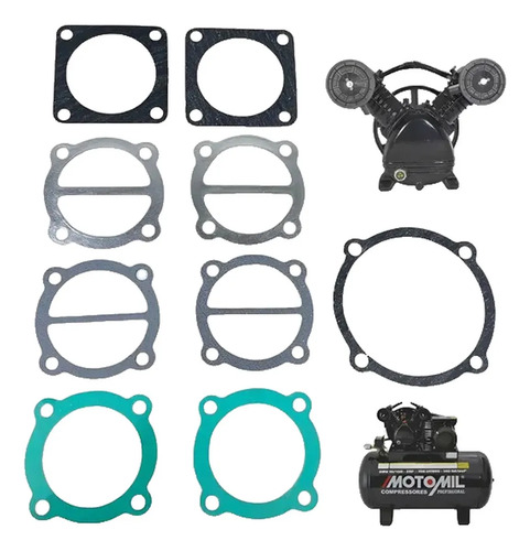 Kit de juntas para compressor Motomil MAV-20/25/30/40