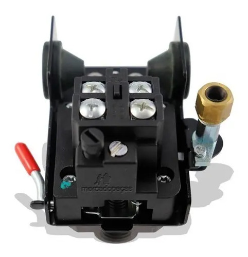 Pressostato automático compressor 80-120 psi 4 vias - Imagem 3