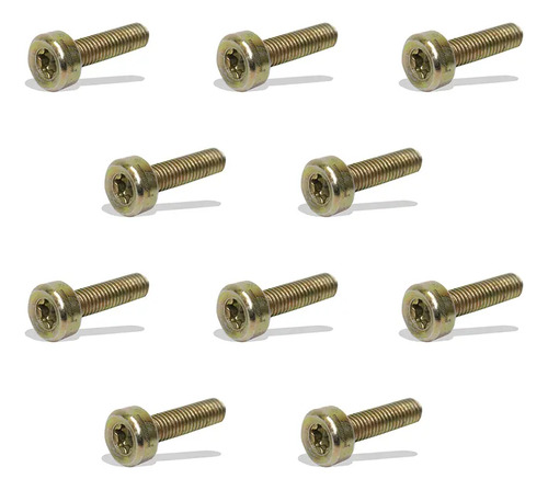 Kit 10 parafuso estriado Torx M5x18mm para motosserra Stihl