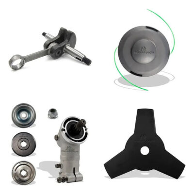 Kit virabrequim 2x carretel transmissão lâmina para roçadeira Husqvarna