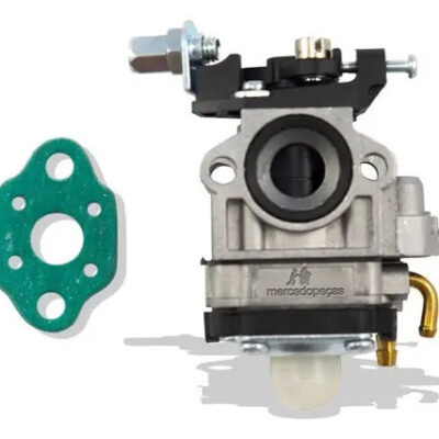 Carburador para roçadeira 26cc com junta brida
