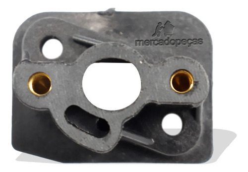 Brida coletor flange para roçadeira Kawashima KW33L, Toyama RT33L, Tekna, Tramontina - Imagem 2