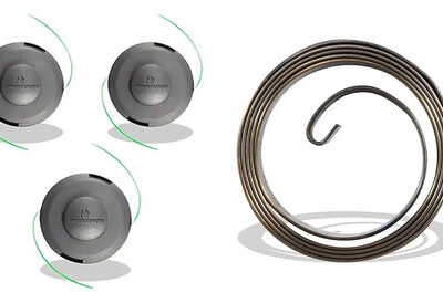 Kit carretel e partida para roçadeira 52cc Vulcan VR430H, Branco, Ferrari, Garthen, Intertec