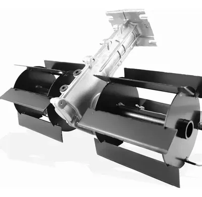 Enxada rotativa para roçadeira tubo 28mm eixo quadrado Stihl