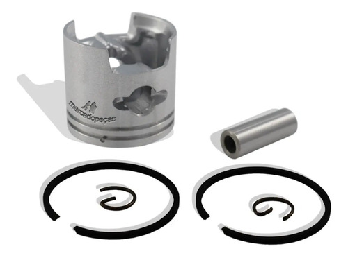 Kit pistão pino anéis 37mm para roçadeira Stihl FS86, FS106, FS108, FR106, FR108 - Imagem 2
