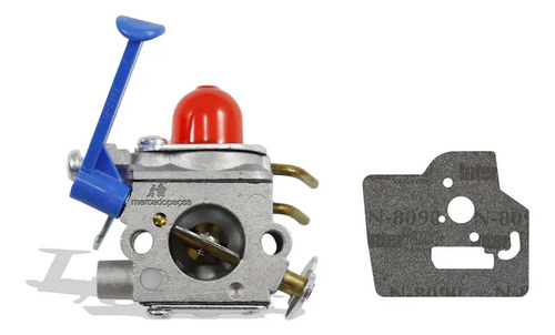 Carburador e filtro para roçadeira Husqvarna 128R, 128RJ, P1500 - Imagem 2