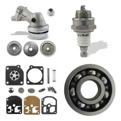 Kit transmissão, vela, reparo carburador e rolamento roçadeira Stihl FS160, FS220, FS280, FS290