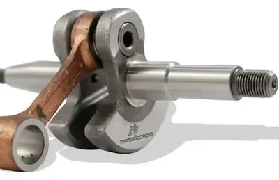 Eixo virabrequim para motosserra Husqvarna 445, 450, Stihl 025, 250