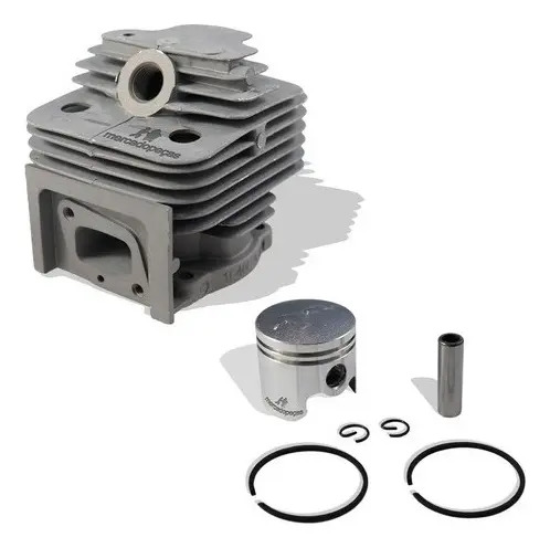 Cilindro pistão rolamento virabrequim para roçadeira Tekna 52cc multimodelo - Imagem 2
