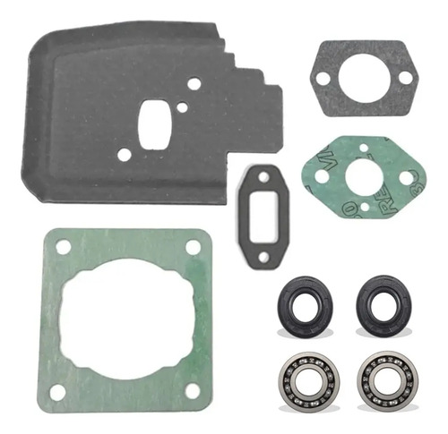 Kit juntas, rolamentos e retentores para roçadeira Stihl FS55, FC55, FS38, FS45, FS46, KM55