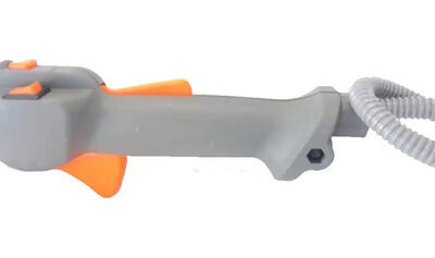 Acelerador completo com espiga e chicote para roçadeira Husqvarna 129R, 226R, 236R, 323R, 533RS, 553RS, 143RII