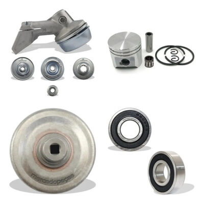 Kit transmissão pistão embreagem rolamento para roçadeira Stihl FS120, FS200, FS44, FS55, FS80, FS85, KA85, Hu