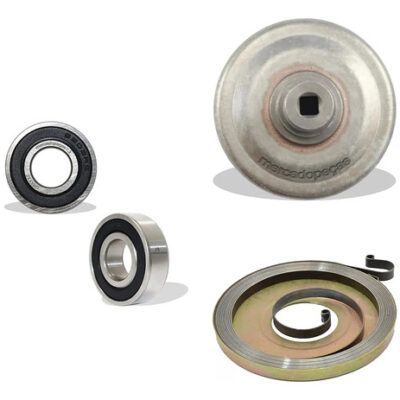 Kit 2x rolamento embreagem partida para roçadeira Stihl FS220, FS280, MS038, MS051, MS066, MS382, MS661