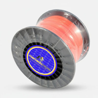 Fio de nylon quadrado 2,7mm 1kg para roçadeira Intertec