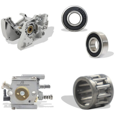 Kit tampa e rolamento para motosserra Stihl MS381, MS038, MS380, MS382