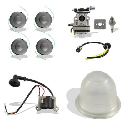 Kit 2x carretel carburador bobina roçadeira 52cc Stomp RS-43, Branco BR43A, Ferrari RG-52CC