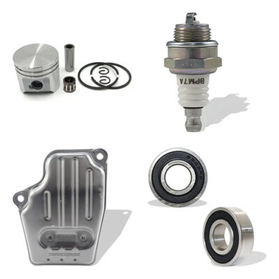 Kit pistão vela escapamento rolamento para roçadeira Stihl FS220 FR220