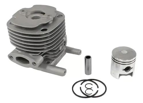 Kit cilindro pistão anéis rolamento para roçadeira Shindaiwa C35, BP35, C350 - Imagem 2