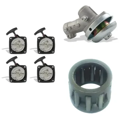 Kit tampa transmissão com 2 rolamentos para roçadeira Toyama RT43L 43/52cc compatíveis