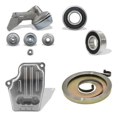 Kit transmissão 2x rolamento escapamento partida para roçadeira Stihl FS120, FS200, FS44, FS55, FS80, FS85, KA