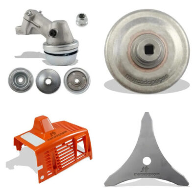 Kit transmissão, embreagem, tampa e lâmina para roçadeira Stihl FS160, FS220, FS280, FS290