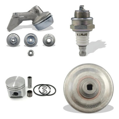 Kit transmissão 2x vela pistão embreagem para roçadeira Stihl FS120 FS44 FS55 FS80 FS85 KA85 Husqvarna