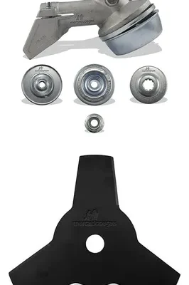 Kit transmissão lâmina para roçadeira Stihl FS85, Husqvarna 128R
