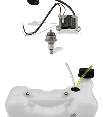 Kit bobina tanque para roçadeira 43cc Toyama e Branco