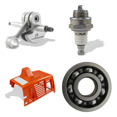 Kit virabrequim com 2 velas, tampa e rolamento para roçadeira Stihl FS160, FS220, FS280, FR220, FS290