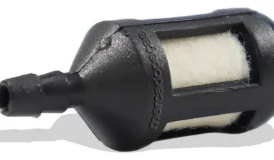 Cabeçote filtro gasolina para roçadeira 26cc 2 tempos Branco FortG Intech Kawashima Toyama