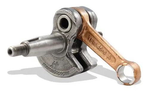 Virabrequim biela para roçadeira 52cc Toyama Branco Ferrari Intertec