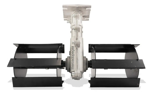 Enxada rotativa 28mm x 7 estrias para roçadeira capinadeira - Imagem 3